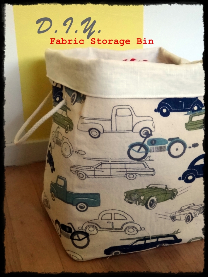 Fabric Storage Bin